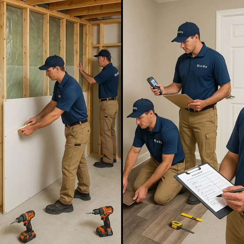 Repairs and Reconstruction process in Redwood Valley, CA