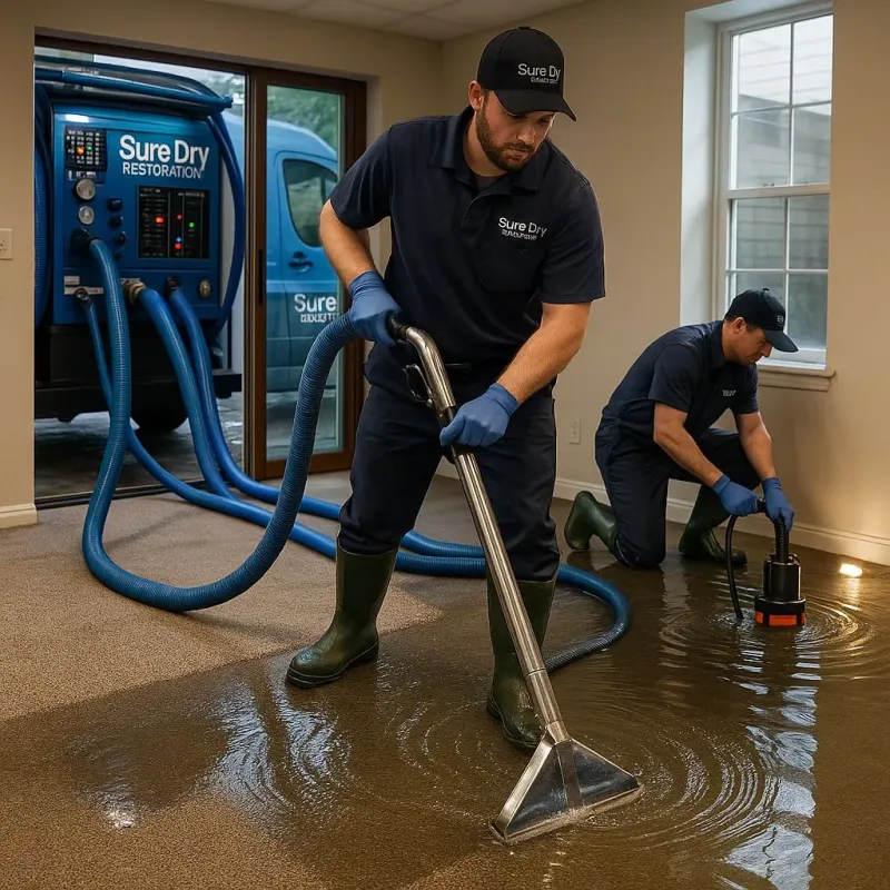 Water Extraction and Removal process in Redwood Valley, CA